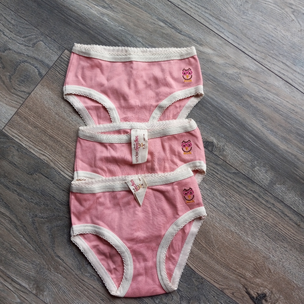 NWOT 3- UnderDoodles underwear 7/8